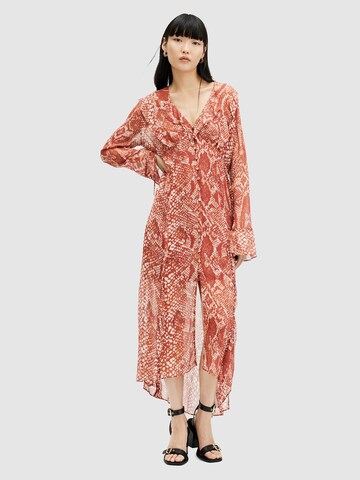 AllSaints Kleid in Rot: Vorderseite