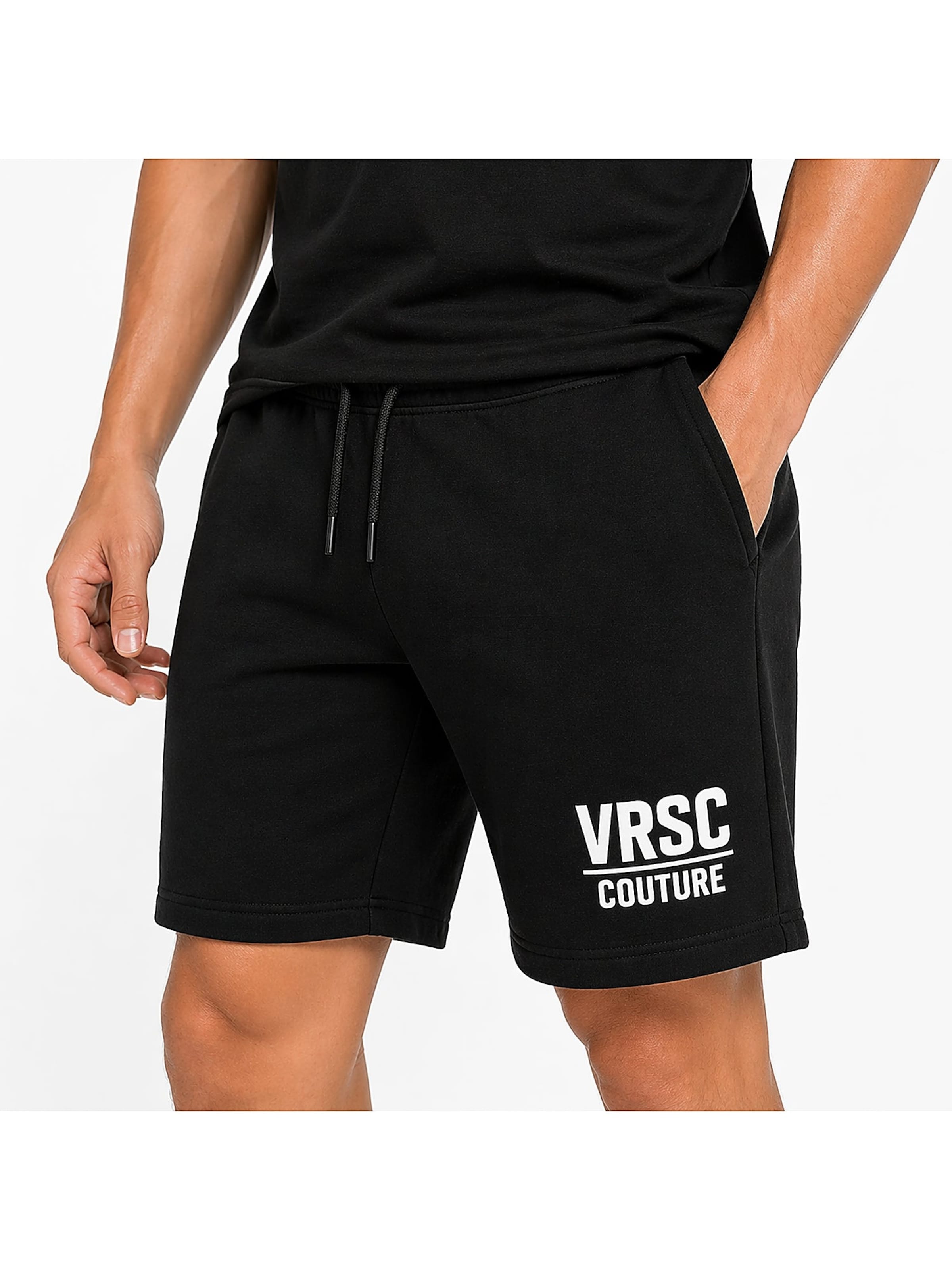 VRSC - Bermudas en negro: frente