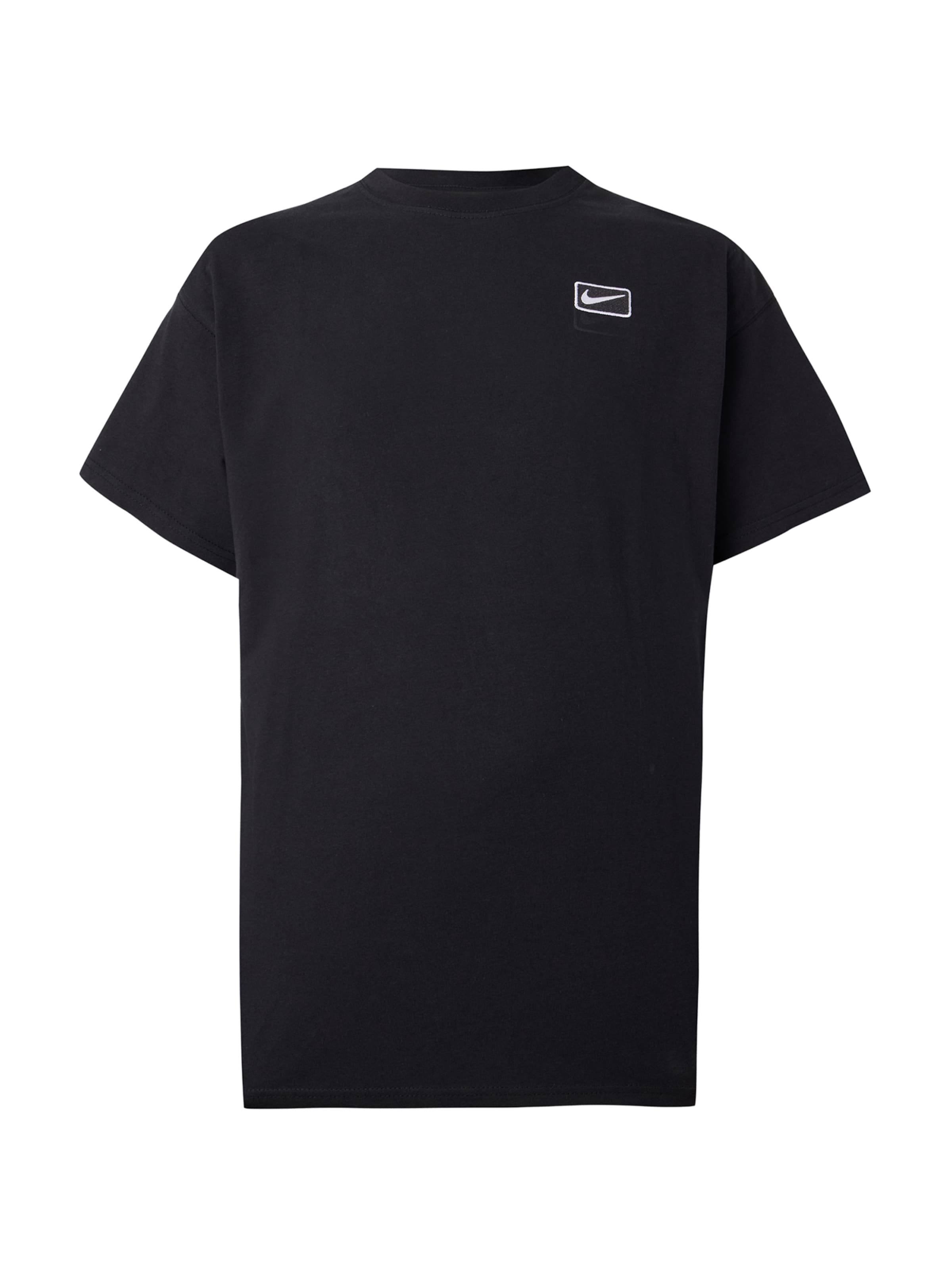 Nike Sportswear Shirt in Zwart: voorkant