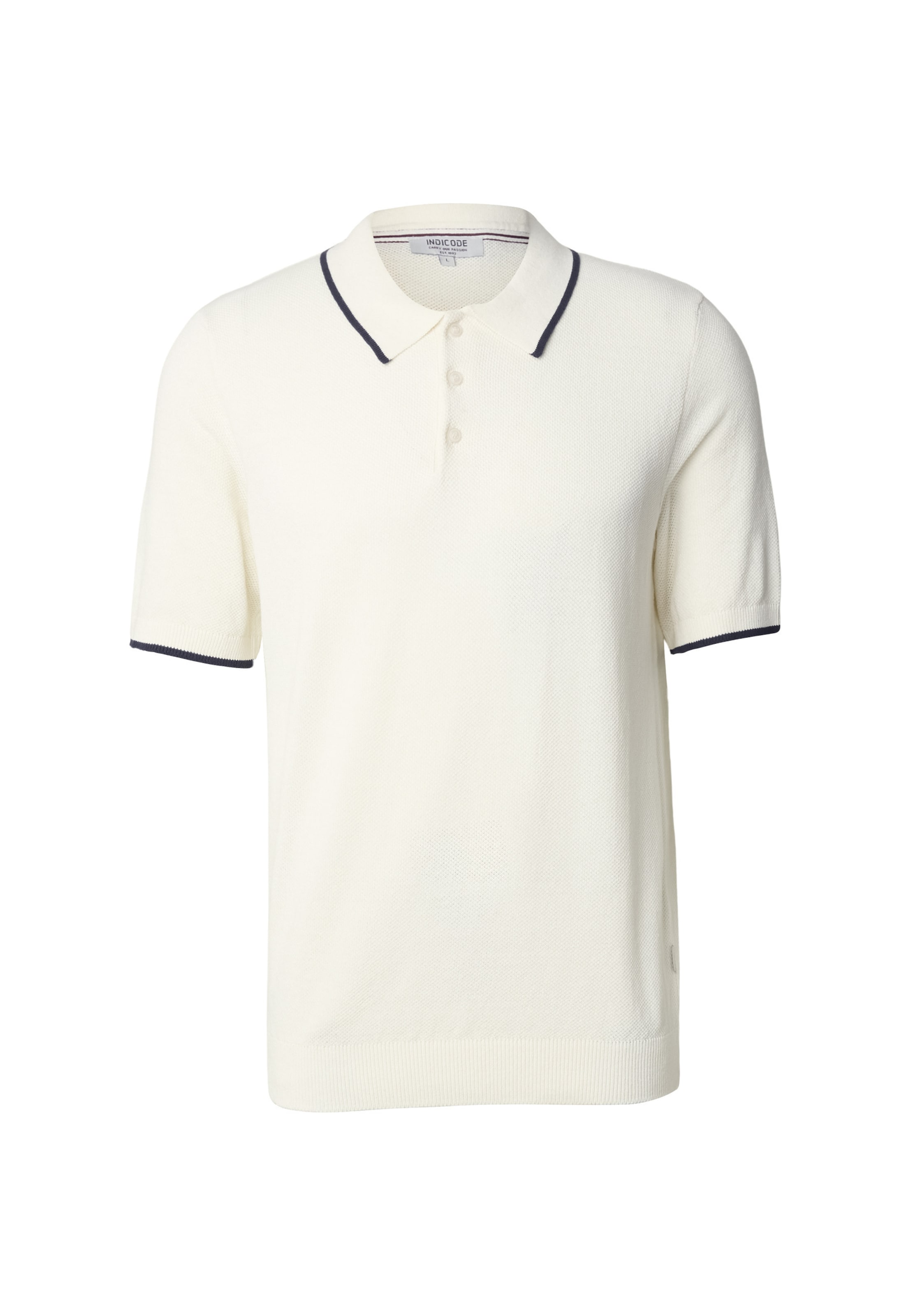 INDICODE JEANS Trui 'Nomi' in Beige: voorkant