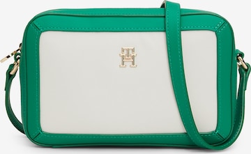 TOMMY HILFIGER Crossbody Bag 'Essential' in Green: front