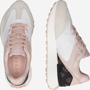 GUESS Sneakers 'LUCHIA' in Pink