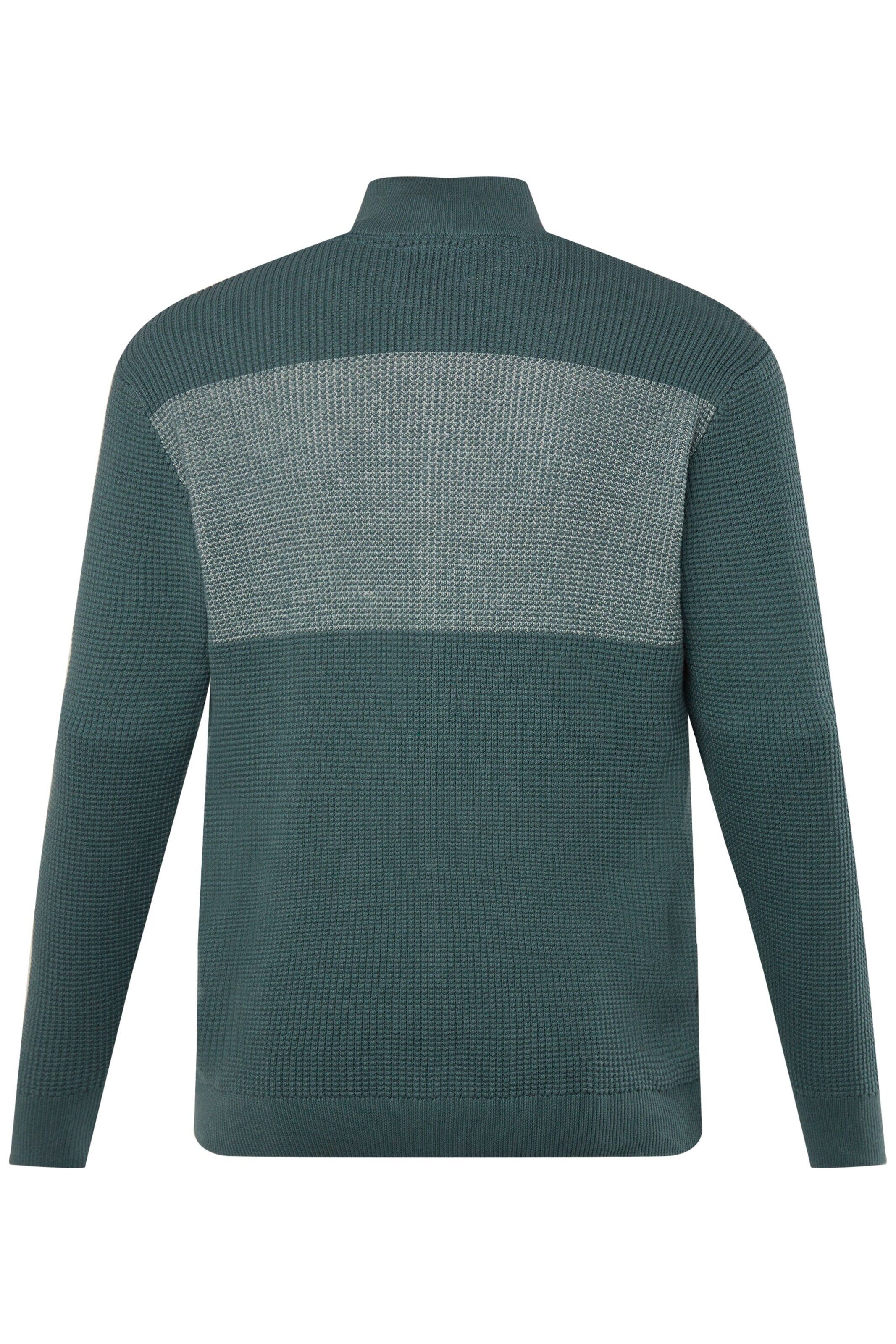 Men Plus Strickjacke in Blau