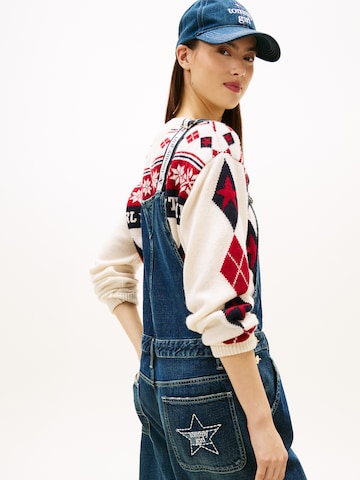 Regular Salopette en jean Tommy Jeans en bleu