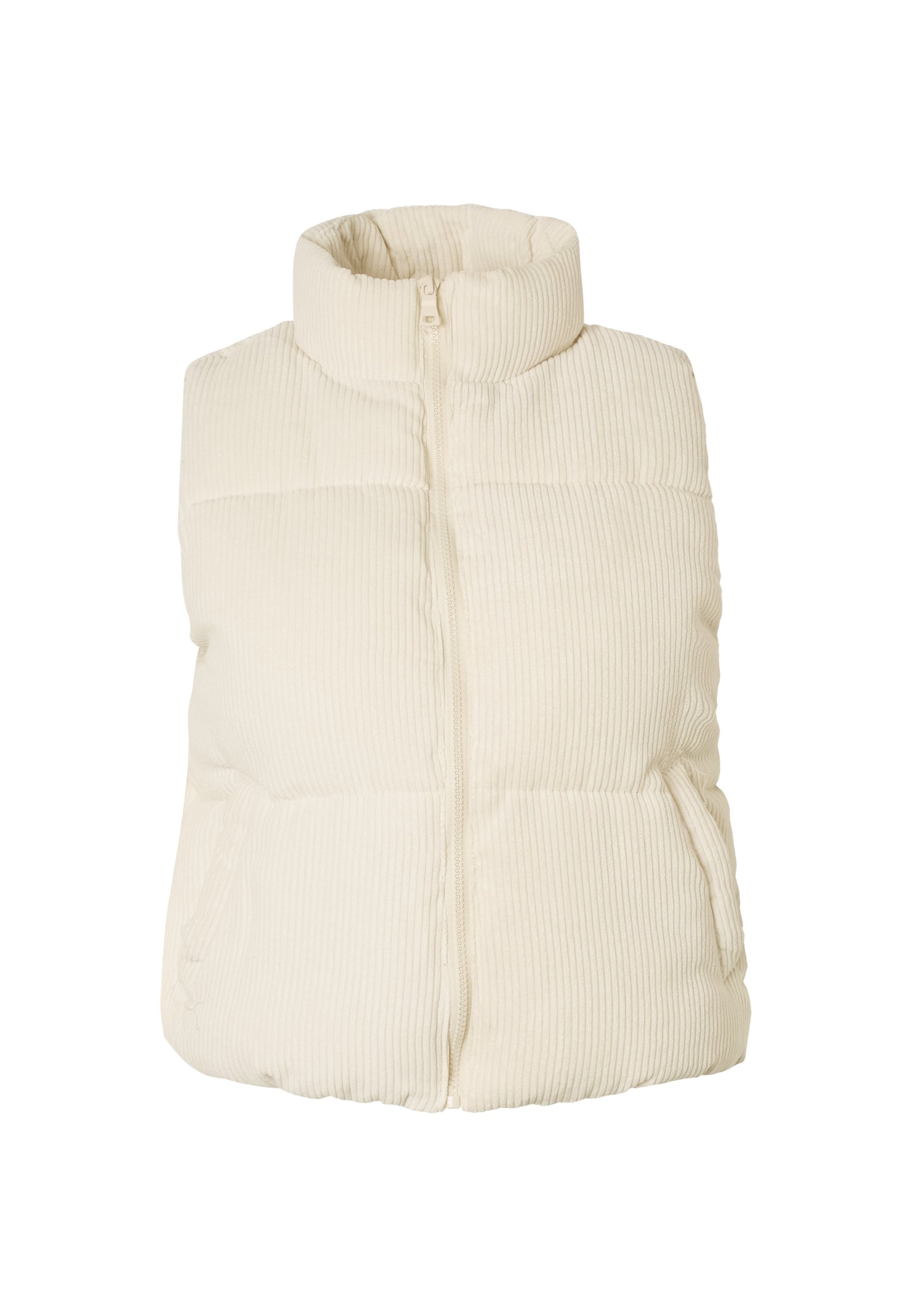 Hailys Bodywarmer 'Co44rdi' in Beige: voorkant