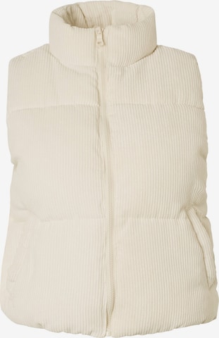 Gilet 'Co44rdi' di Hailys in beige: frontale