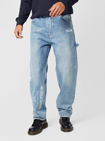 Pegador Loosefit Jeans 'BECKET' in Blauw: voorkant