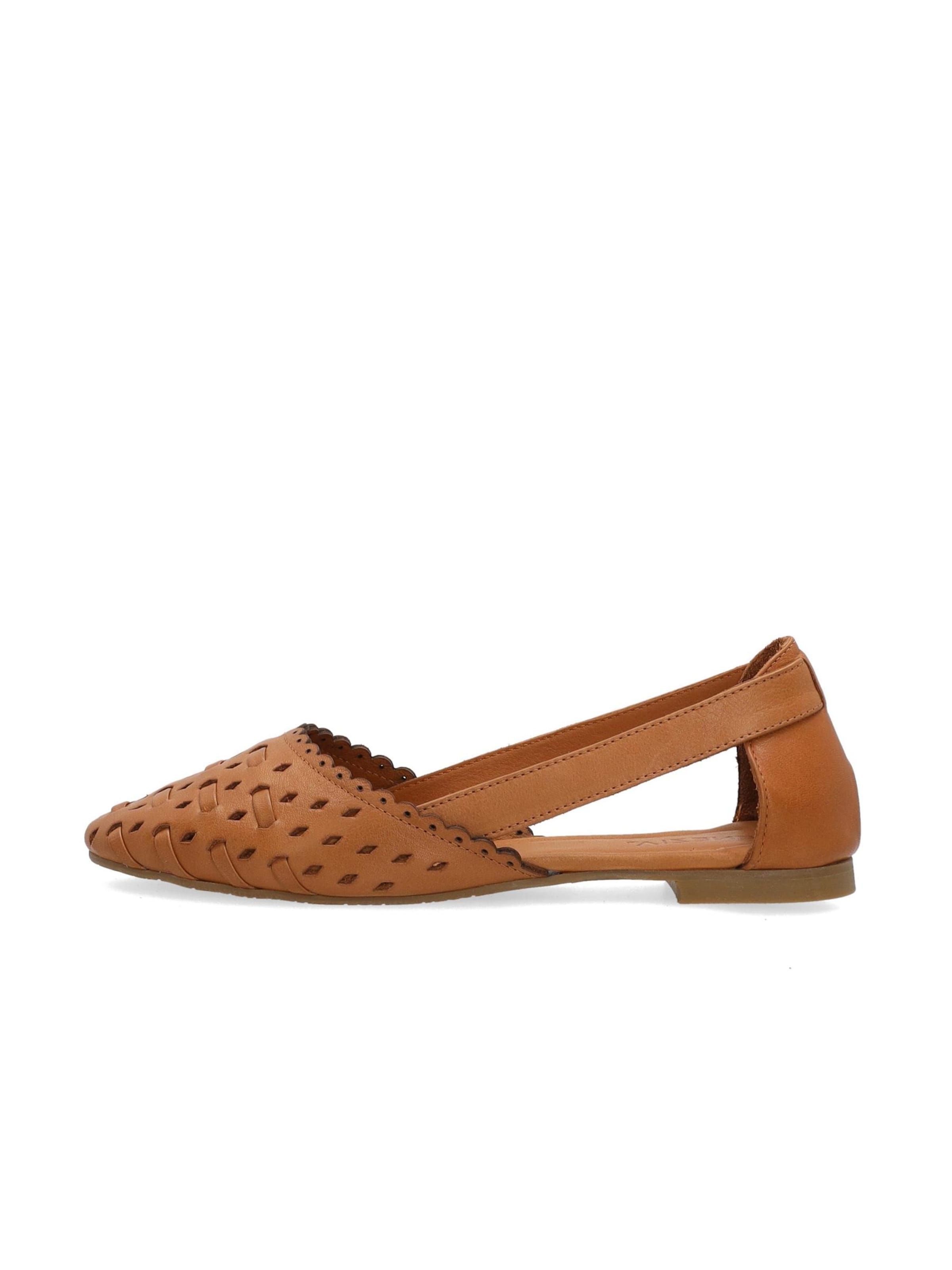 VENEZIA Ballerina‌‌‌‌‌‌‌ in Braun: Vorderseite
