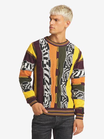 Carlo Colucci Sweater ' Daldos ' in Mixed colors: front