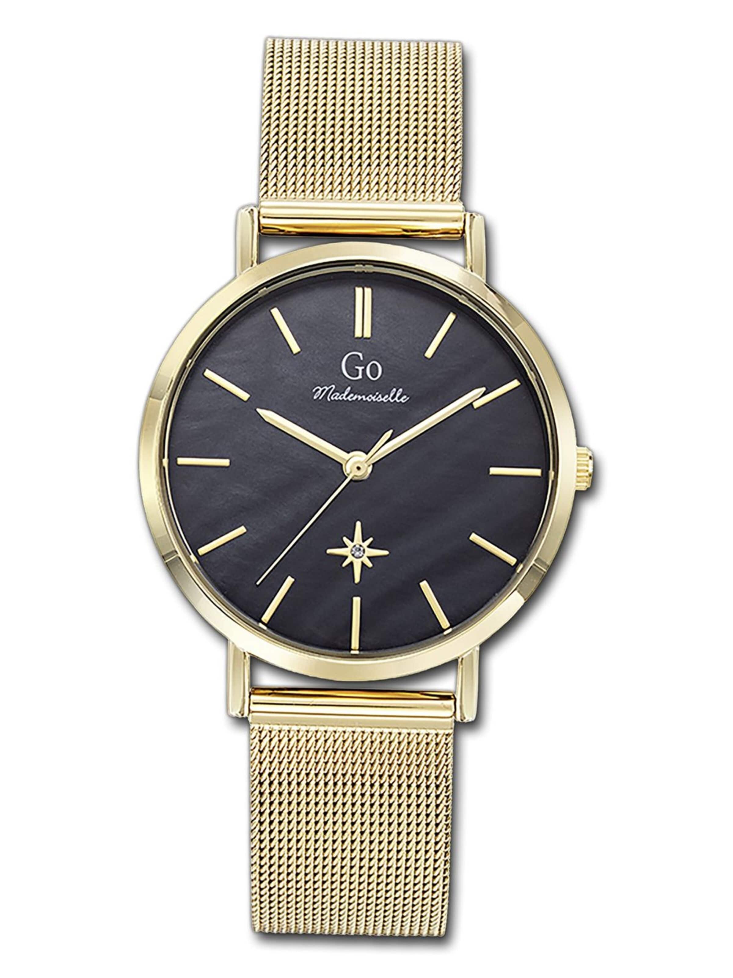 Orologio analogico di GO GirlOnly in oro: frontale