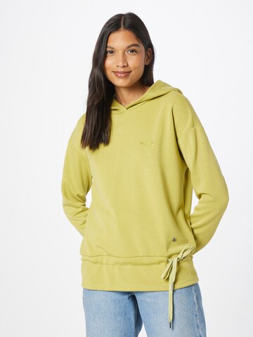 Sweat-shirt 'Feline' Key Largo en vert : devant