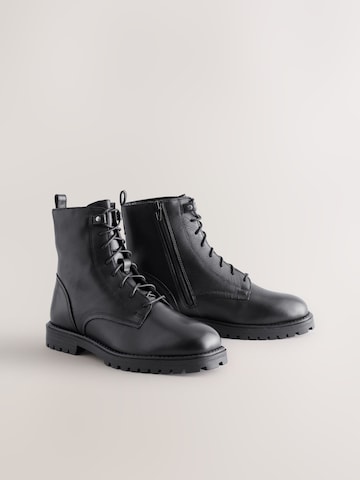 Next Lace-up bootie 'Forever Comfort®' in Black