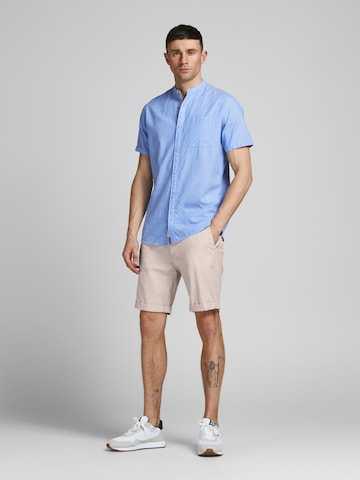 JACK & JONES - Regular Calças chino 'DAVE' em bege