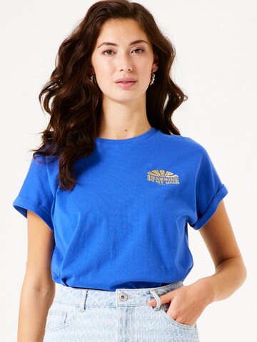 GARCIA - Camisa em azul: frente