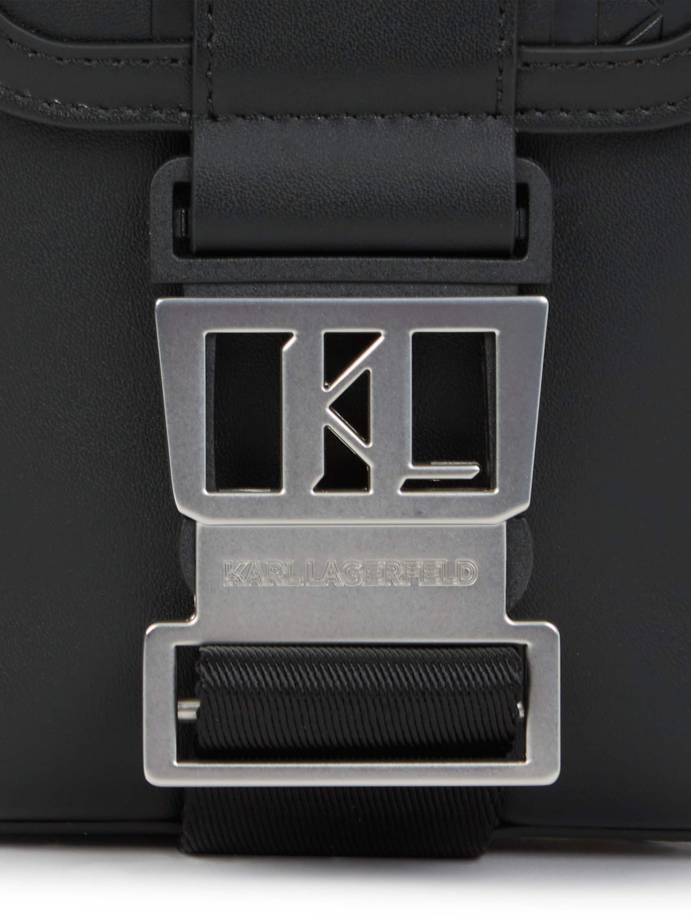 Karl Lagerfeld Taška přes rameno – černá