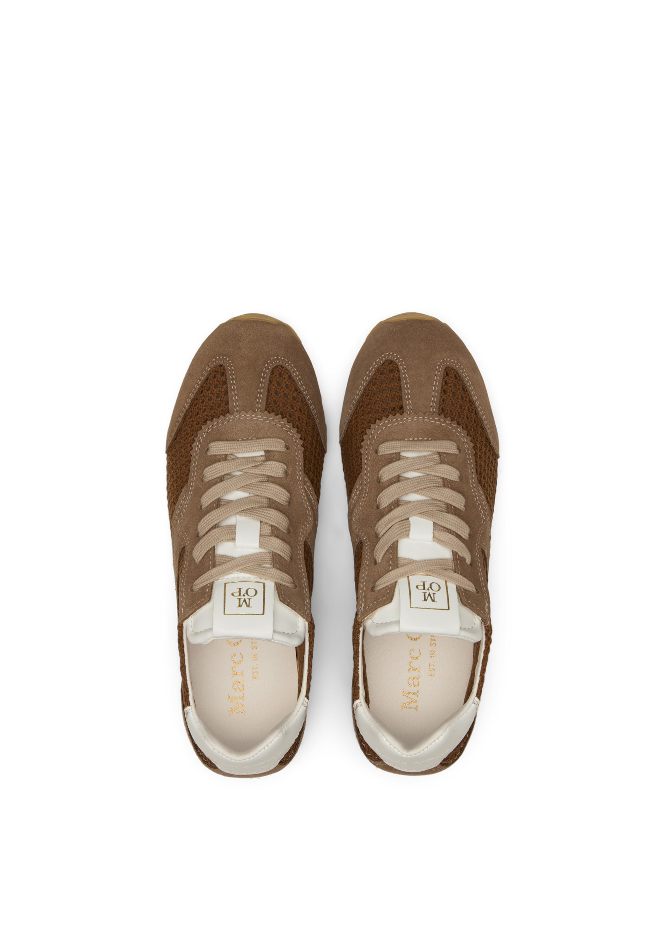 Marc O'Polo Sneakers laag in Bruin
