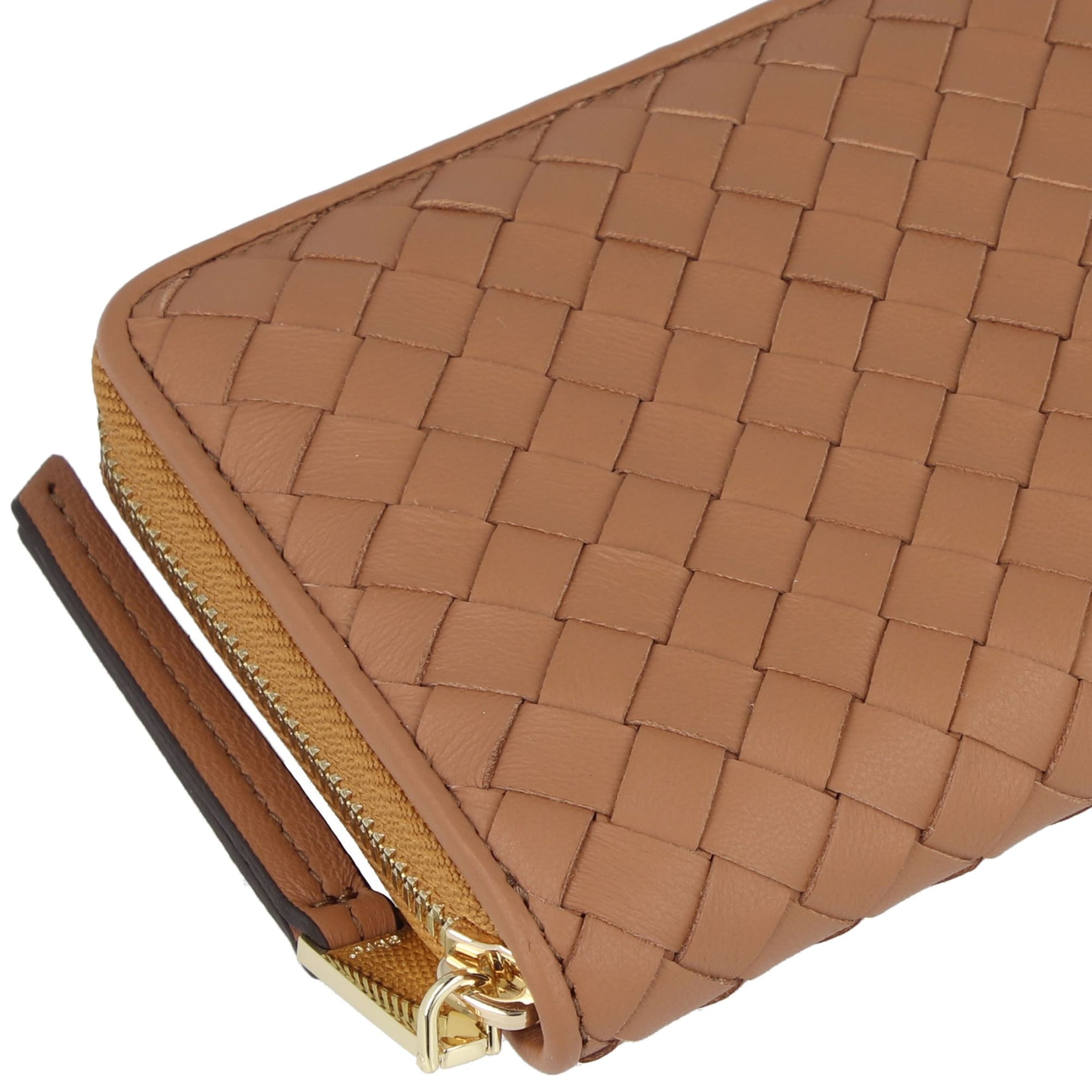 ABRO Wallet 'Piuma' in Brown