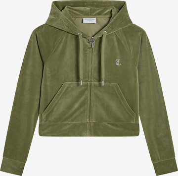 Giacca di felpa 'MADISON' di Juicy Couture in verde: frontale