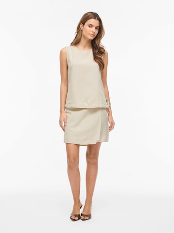 Chemisier 'VIPrisilla' VILA en beige