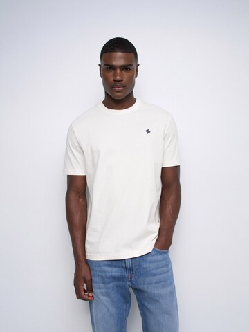 Salsa Jeans Shirt in Wit: voorkant