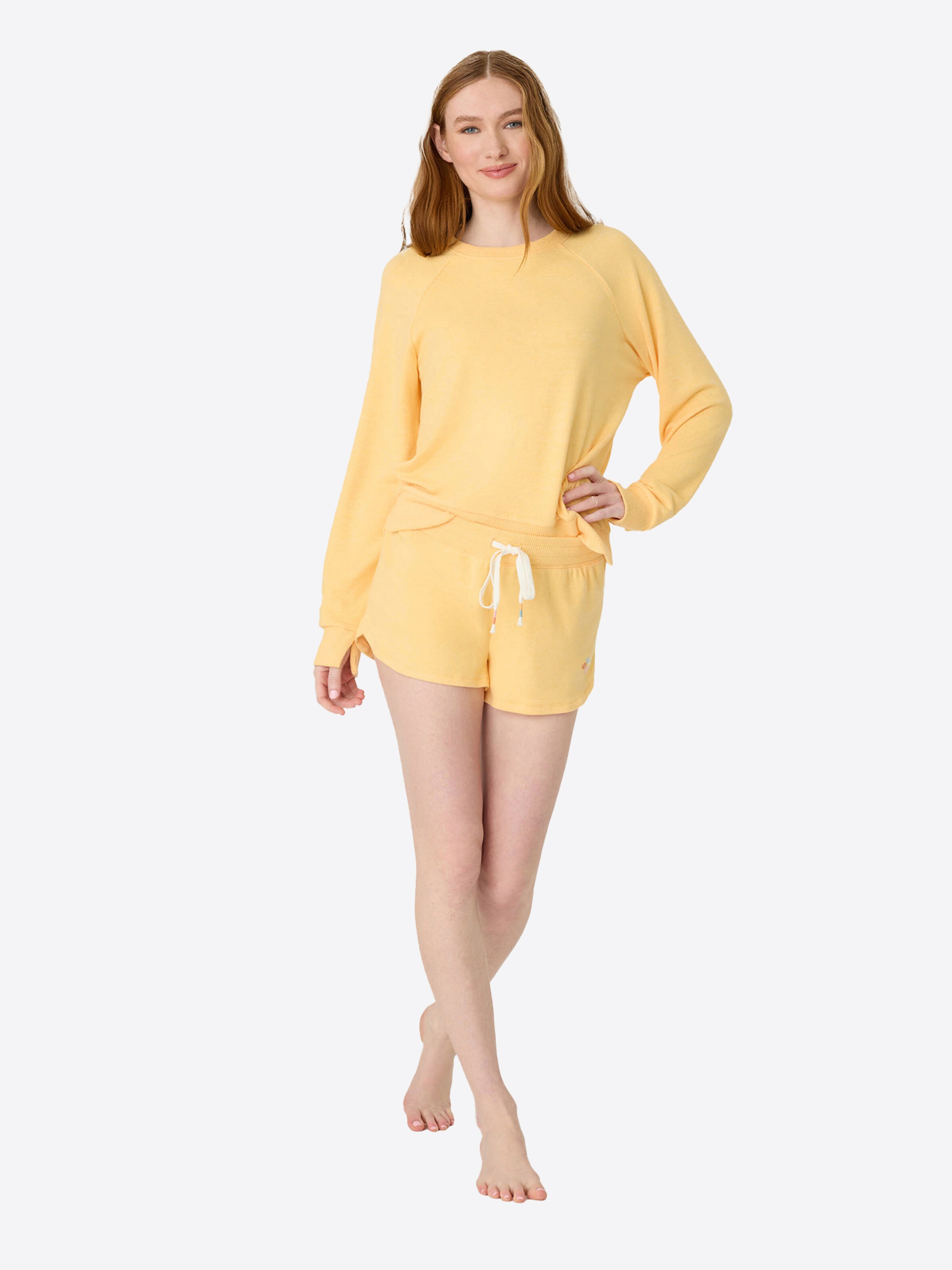 PJ Salvage Pajama pants ' Sunshine On My Mind ' in Yellow