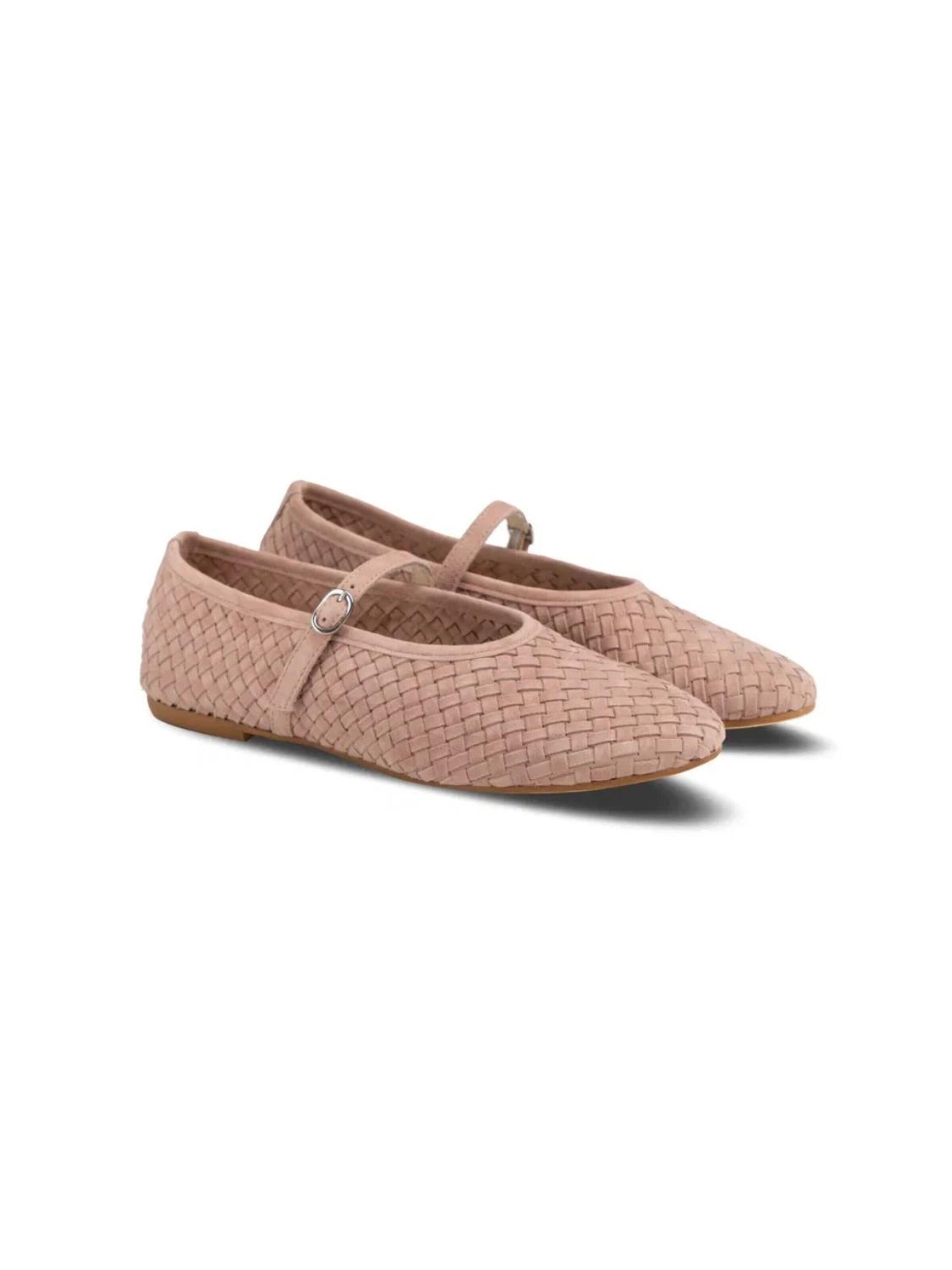 Flarelle - Bailarinas con hebilla 'Intrecciata' en rosa