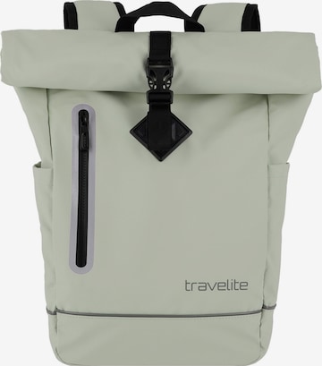 TRAVELITE Backpack in Green: front