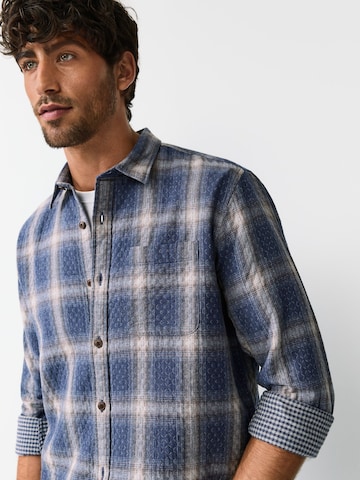 Next - Comfort Fit Camisa em azul