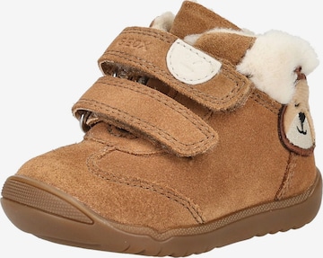 Scarpa bassa di GEOX in marrone: frontale