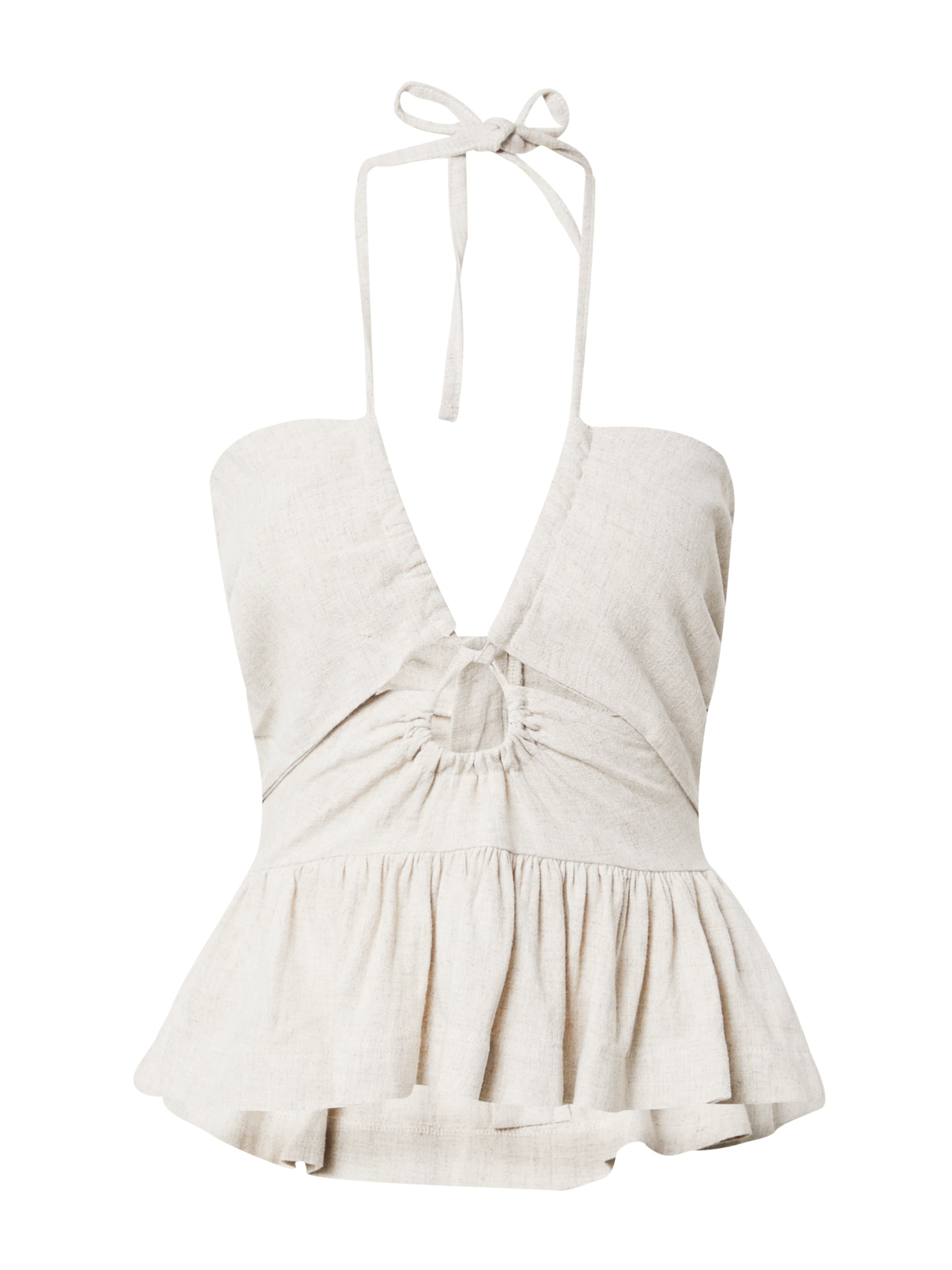 Warehouse Top in Beige: front