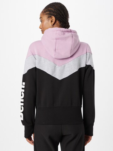 BENCH Zip-Up Hoodie 'DELANIE' in Black