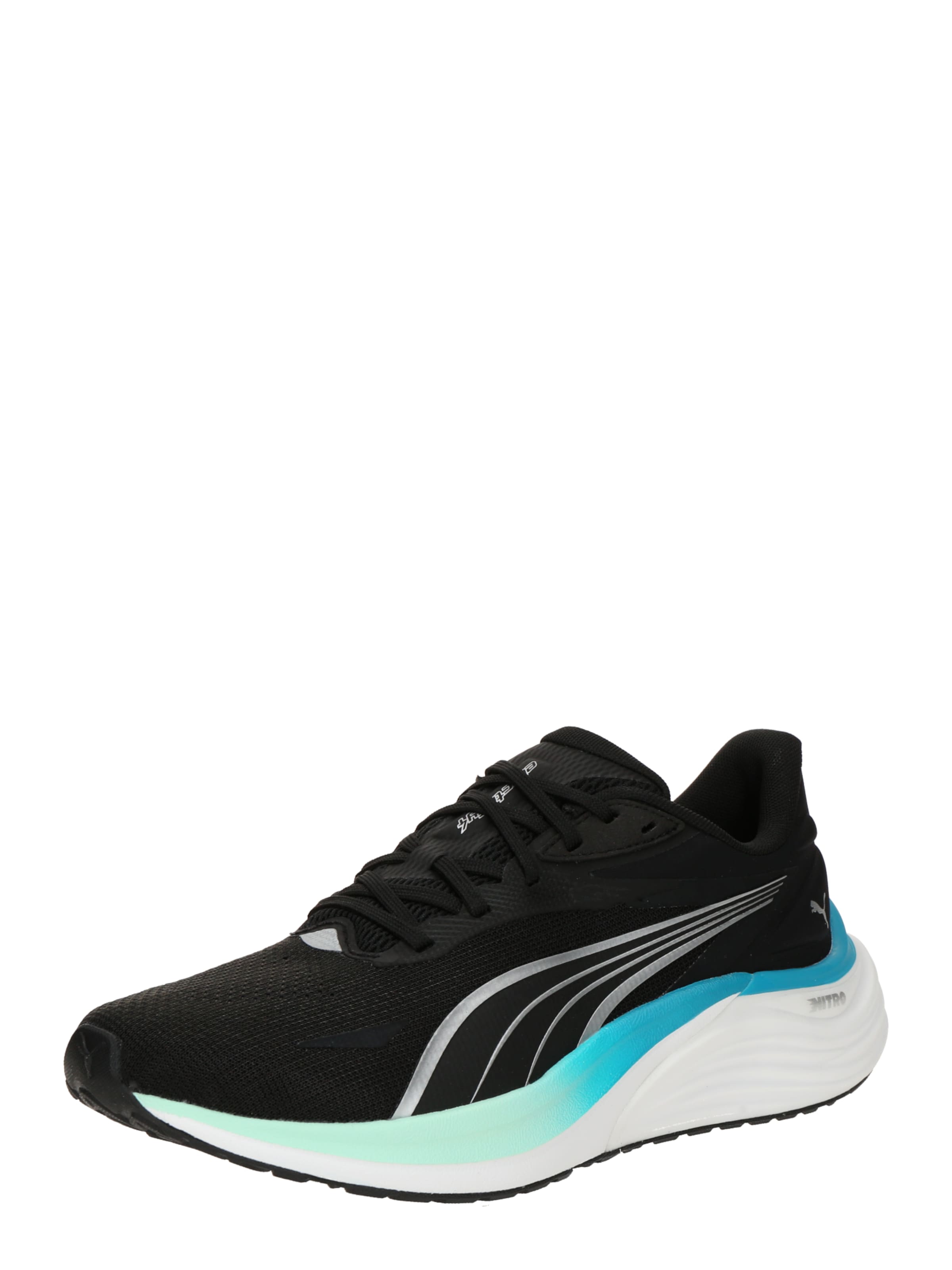 PUMA Laufschuh 'Electrify Nitro 4' in Schwarz: Vorderseite