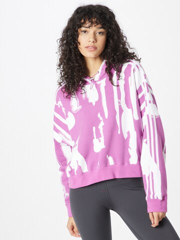 ADIDAS ORIGINALS Sweatshirt in Lila: predná strana