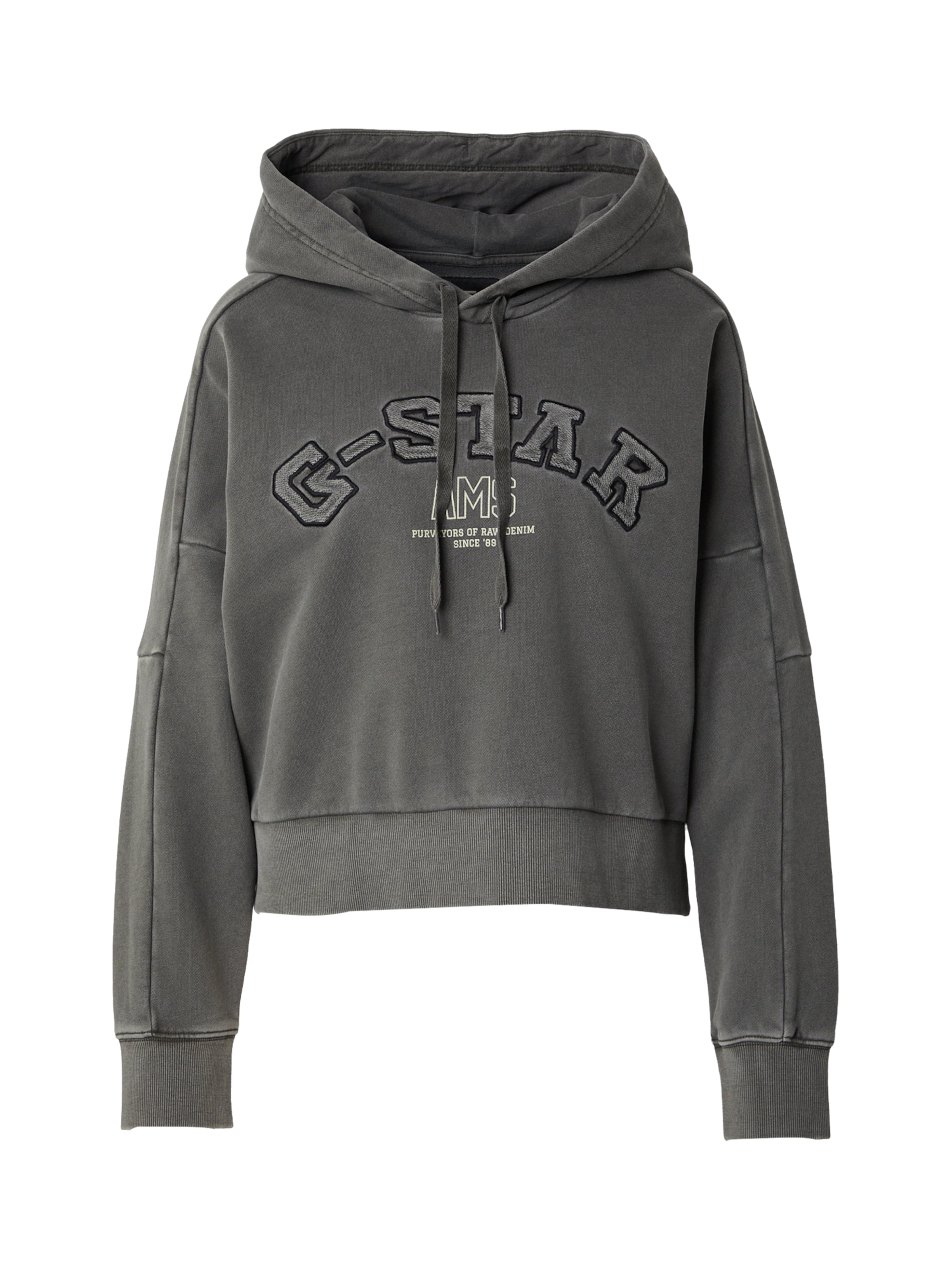 G-STAR Μπλούζα φούτερ 'Collegic' σε γκρι: μπροστά