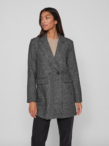 VILA Between-seasons coat 'VILey' in Black: front