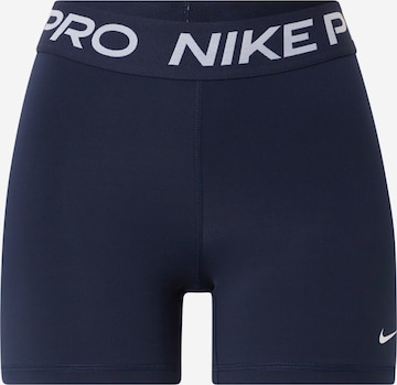 NIKE Workout Pants 'Pro 365' in Blue: front