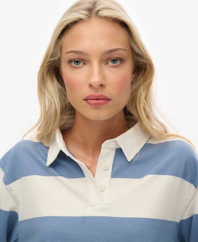 Superdry T-shirt 'Athletic Essentials' en écru / bleu-gris, Vue avec produit