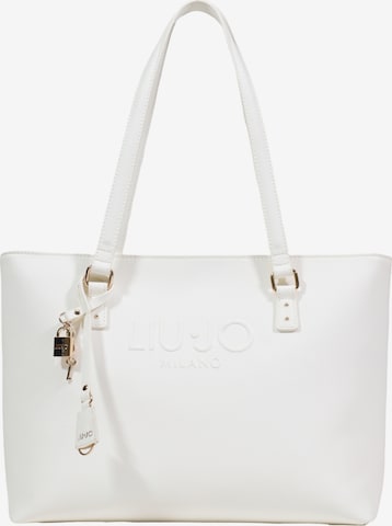 Borsa a spalla 'ECS L TOTE AA6321 ES029' di Liu Jo in beige: frontale