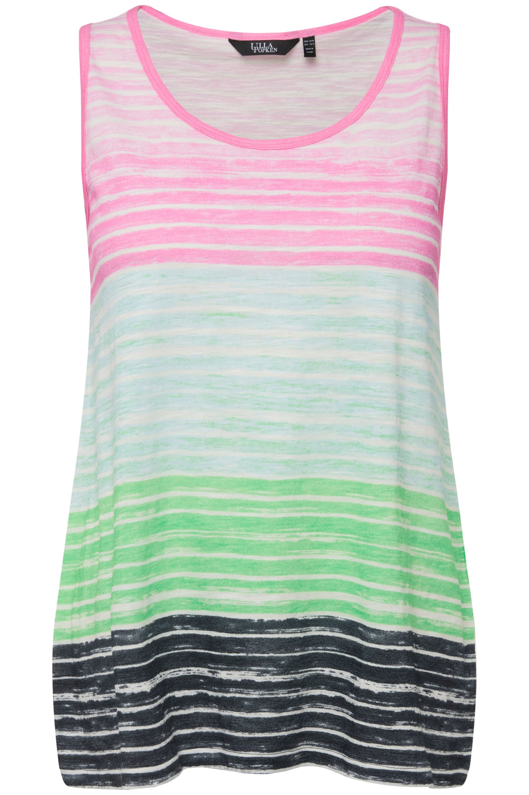 Ulla Popken Top in Gemengde kleuren: voorkant