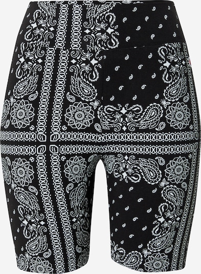 Champion Authentic Athletic Apparel Damen - Hosen 'Biker Pants' in schwarz / weiß, Produktansicht