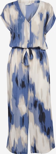 Kaffe Jumpsuit 'KABeathe' i XS i ecru / royalblå / sort, Produktvisning
