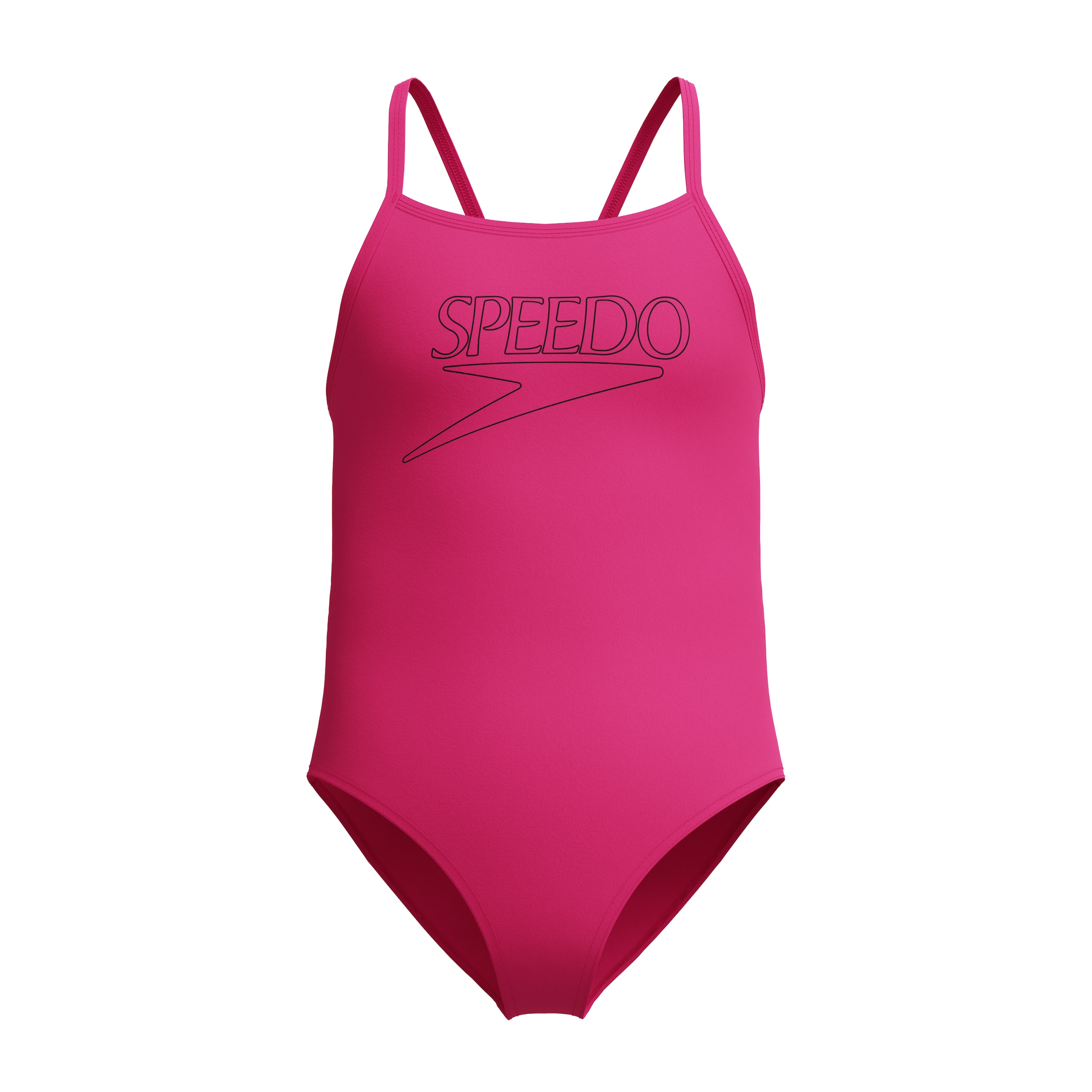 SPEEDO Athletic Swimwear in Pink: front