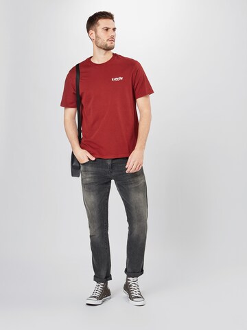 LEVI'S ® Shirt 'Relaxed Fit Tee' in Red