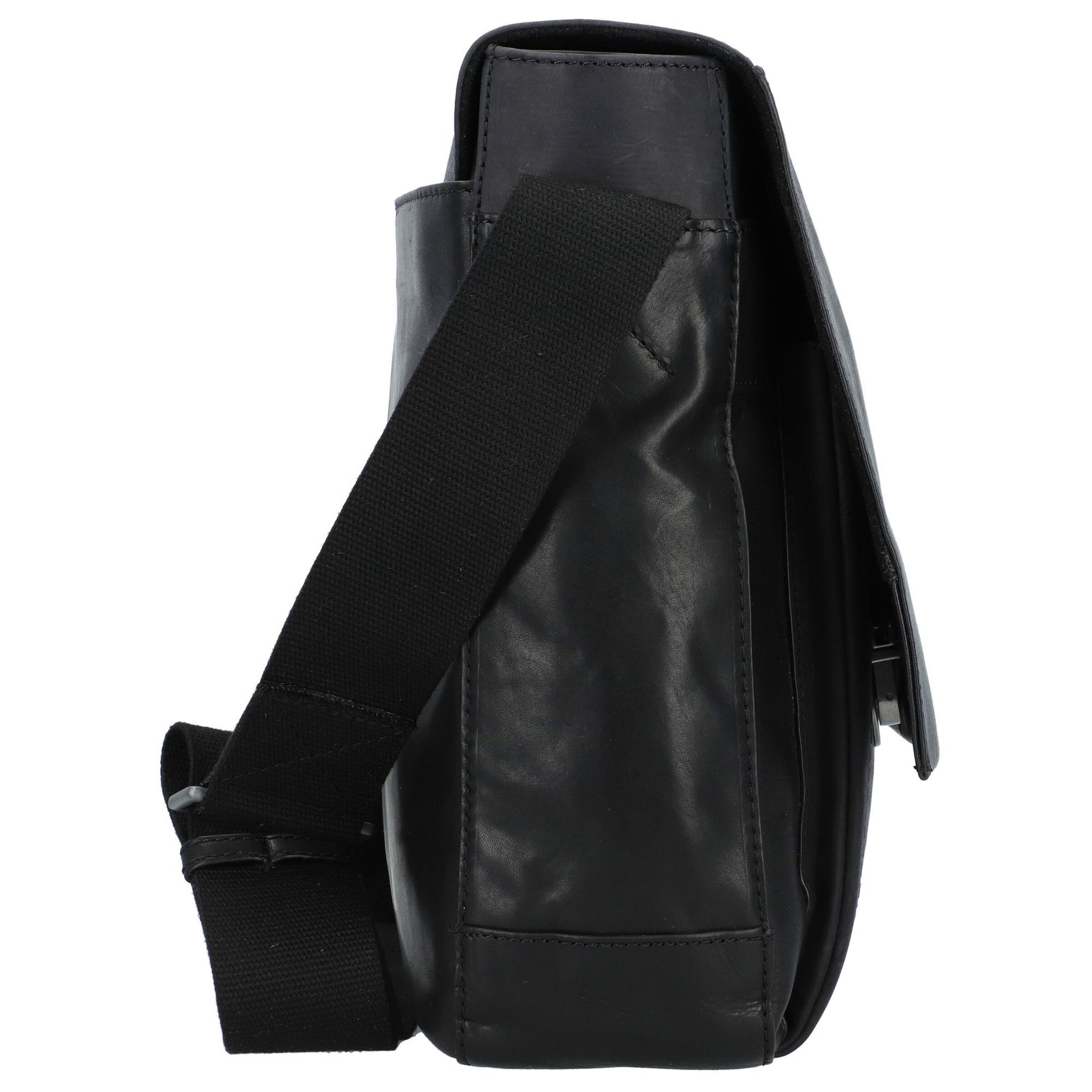 STRELLSON Umhängetasche 'Brick Lane Jeremy' in Schwarz