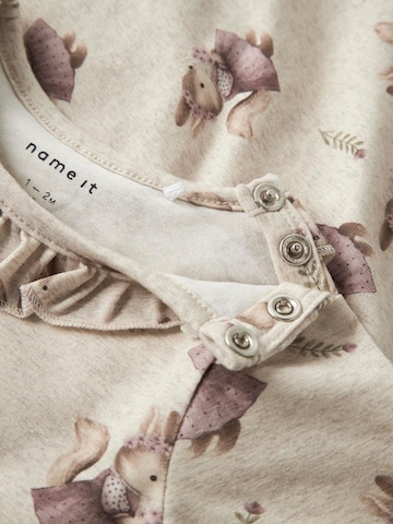 NAME IT - Pijama entero/body en beige