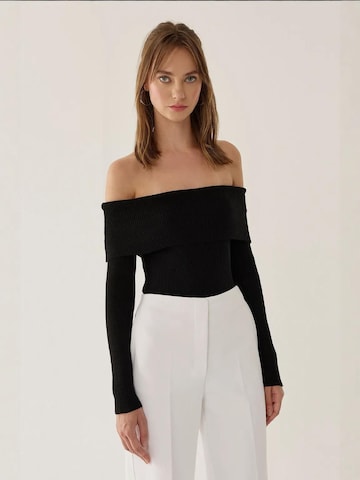 Hiccup Pullover in Schwarz