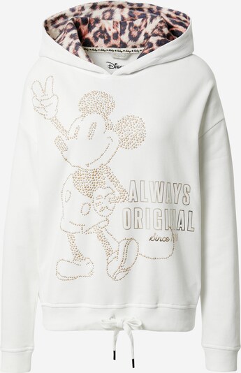 Frogbox Sweatshirt i guld / hvid, Produktvisning