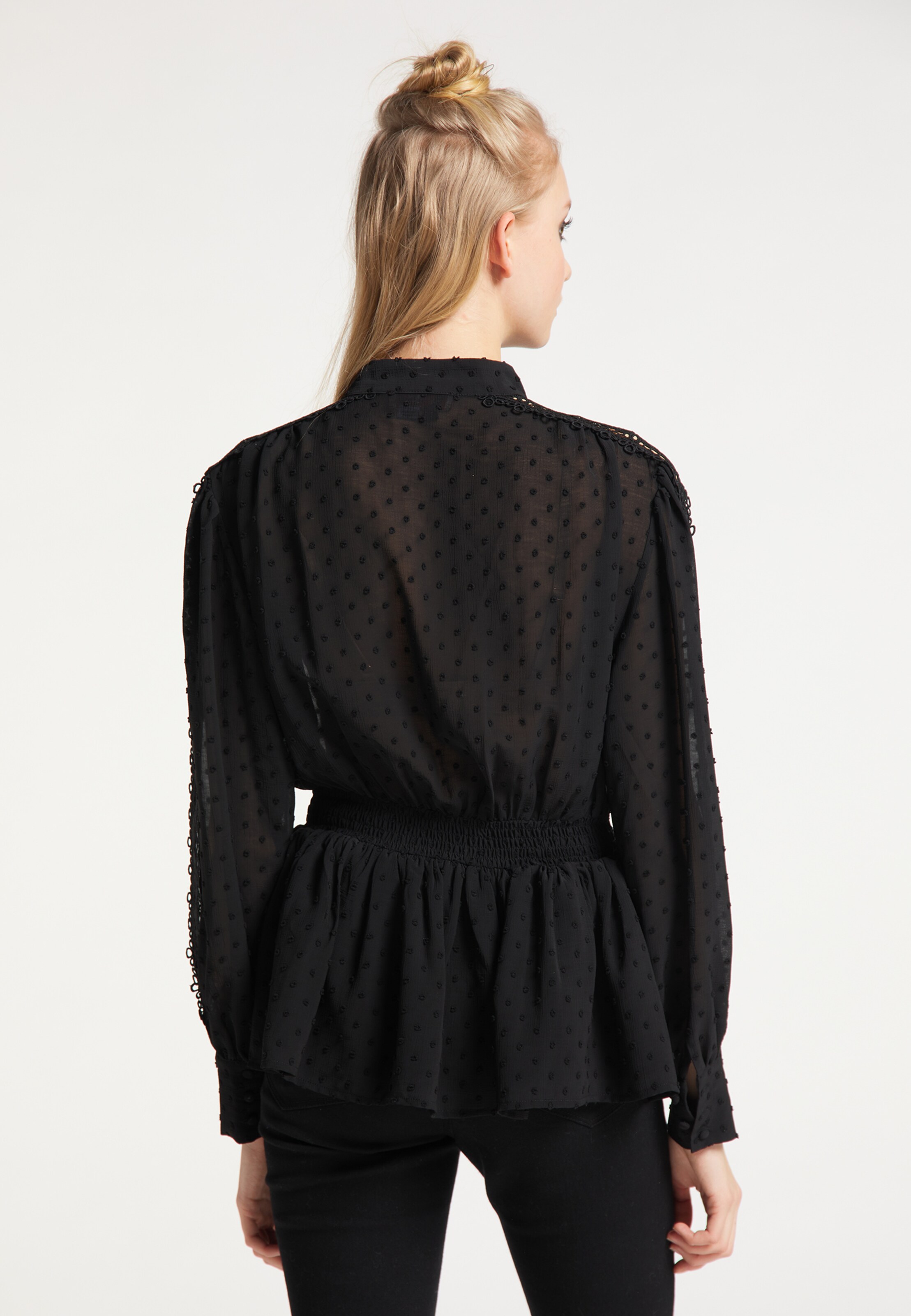 Frauen Blusen & Tuniken myMo ROCKS Bluse in Schwarz - II10704 Frauen Blusen & Tuniken myMo ROCKS Bluse in Schwarz - II10704