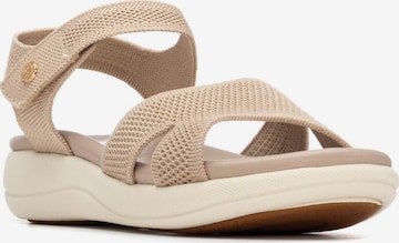Xti Sandale in Beige: Vorderseite