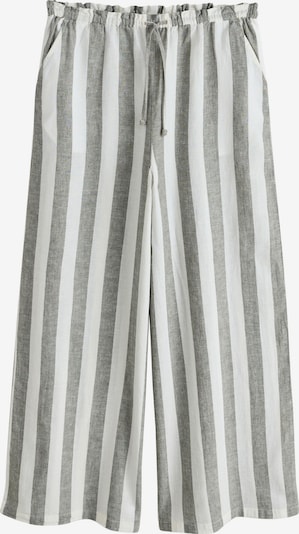 Kelnės iš Next, spalva – pilka / balta, Prekių apžvalga